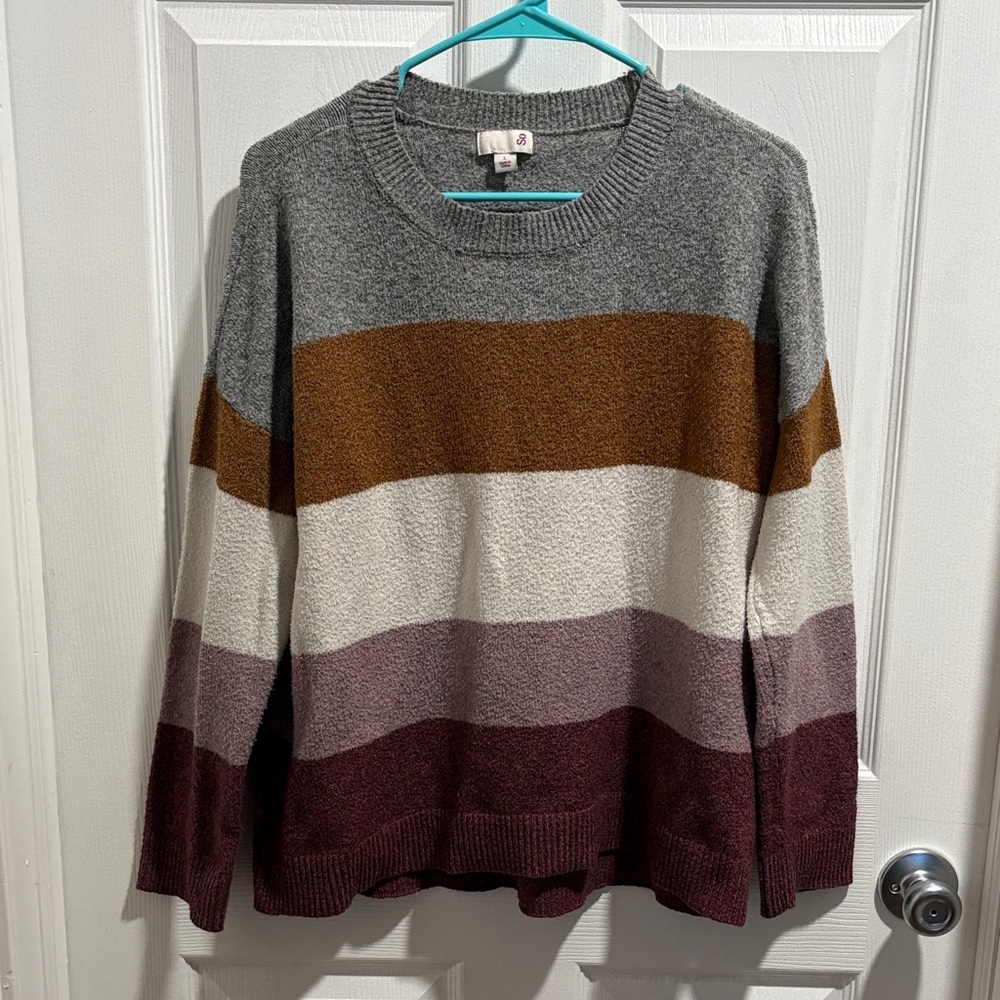 Striped Women's Knitted Shirt